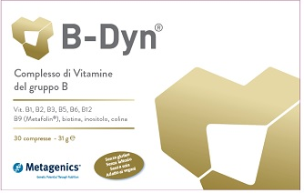 Metagenics B-dyn Integratore Vitamine B 30 Compresse