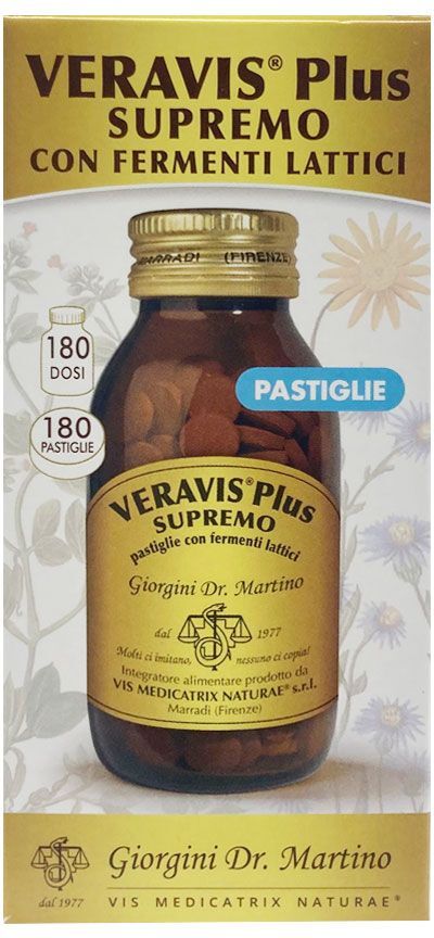 Dr.giorgini Veravis Plus Supremo Integratore Fermenti Lattici 180 Pastiglie