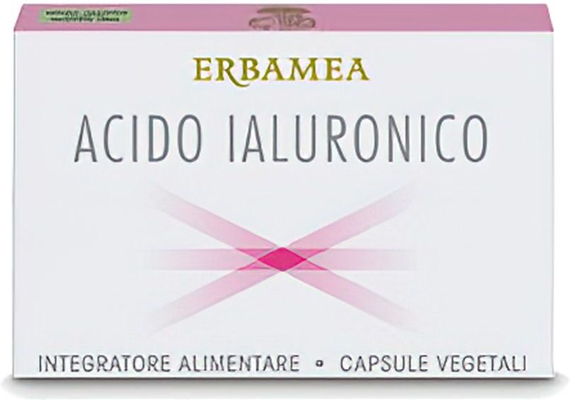 Erbamea Acido Ialuronico Integratore Pelle 24 Capsule