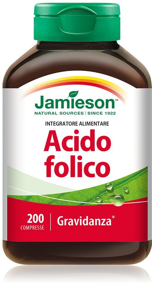 Jamieson Acido Folico Integratore Gravidanza 200 Compresse