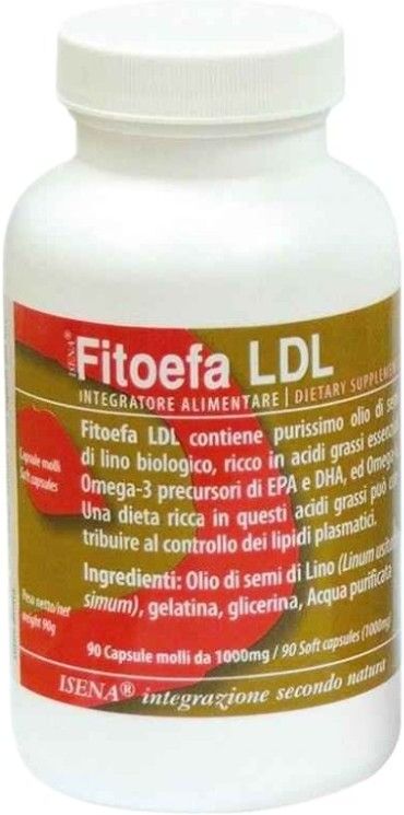 Cemon Fitoefa Ldl Olio Di Semi Lino Bio 90 Capsule