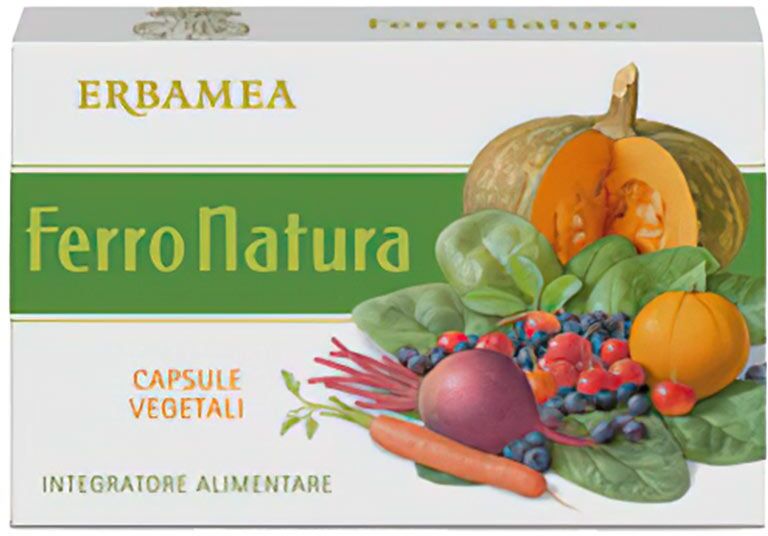 Erbamea Ferronatura Integratore Ferro 24 Capsule