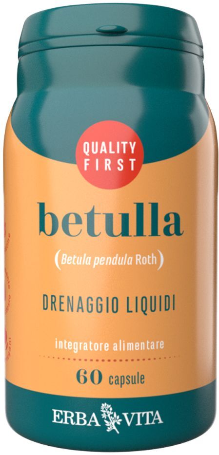 Erba Vita Betulla Integratore Drenante 60 Capsule