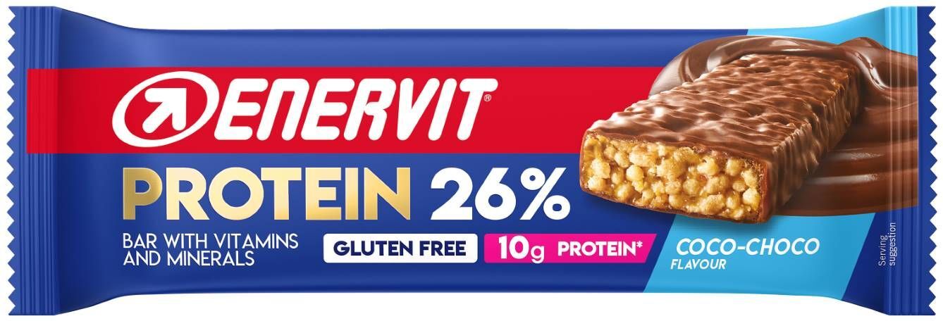 Enervit Sport Bar 26% Barretta Proteica Gusto Coco-choco 40g