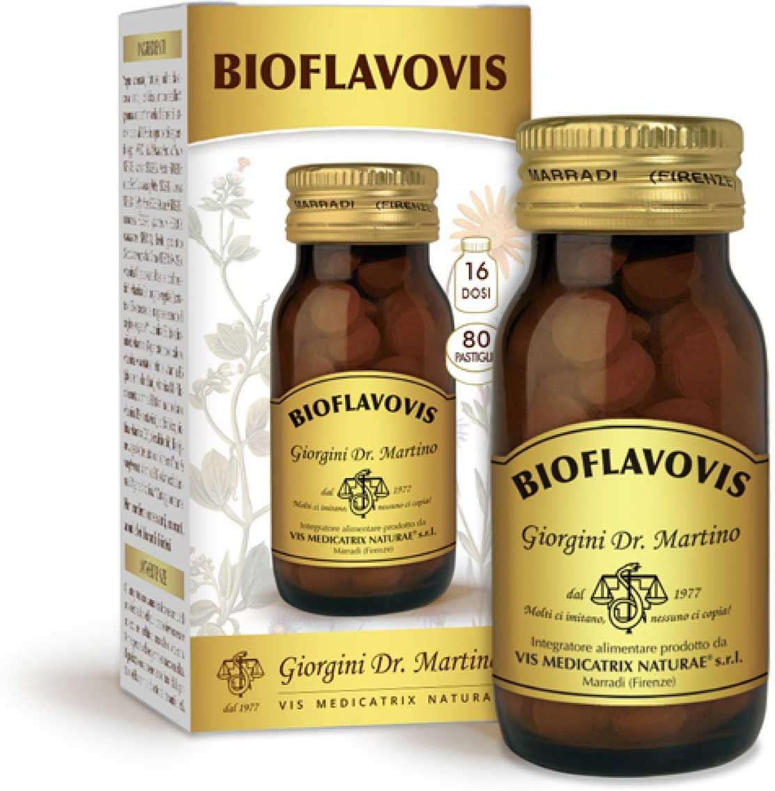 Dr. Giorgini Bioflavovis Integratore Circolazione 80 Pastiglie