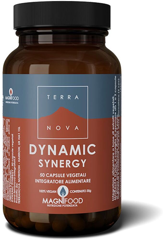 Terranova Dynamic Synergy Integratore Tonificante 50 Capsule