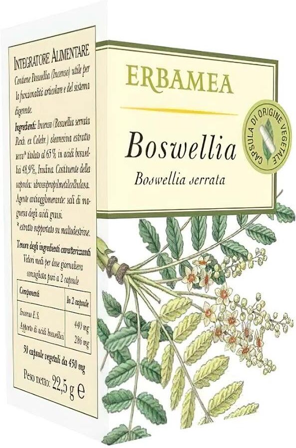 Erbamea Boswellia Integratore Polivalente 50 Opercoli