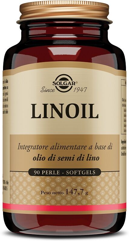 Solgar Linoil Integratore Di Olio Di Semi Di Lino 90 Perle