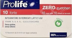 Prolife 10 Forte Zero Zuccheri 10 Flaconcini 8ml