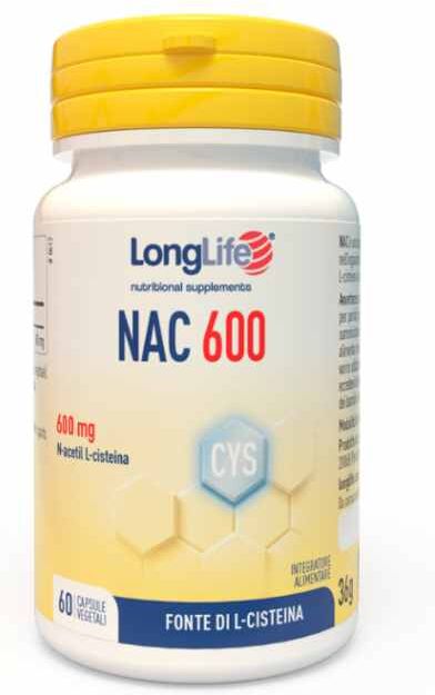 Longlife Nac 600mg 60 Capsule