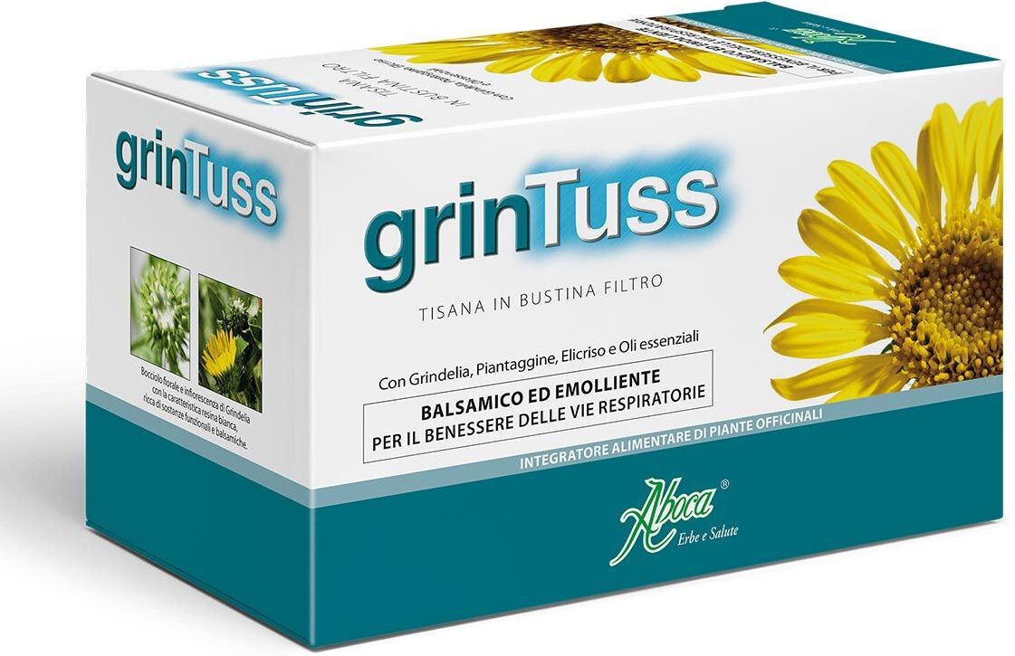 Aboca Grintuss Tisana Benessere Vie Respiratorie 20 Bustine