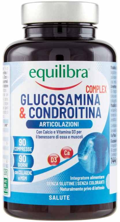 Equilibra Glucosamina E Condroitina Complex 90 Compresse