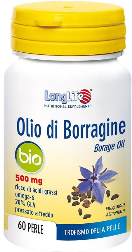 Longlife Olio Di Borragine Bio 60 Capsule