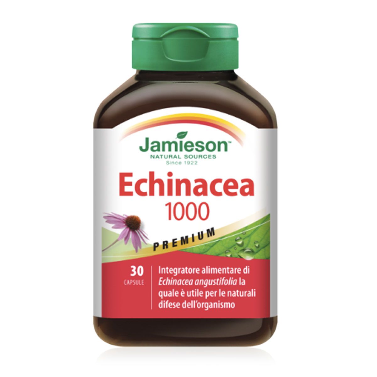 Jamieson Echinacea 1000 Integratore Difese Immunitarie 30 Compresse