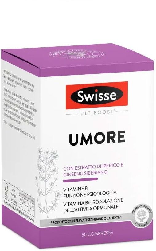 Swisse Umore Integratore Regolarità Ormonale 50 Compresse