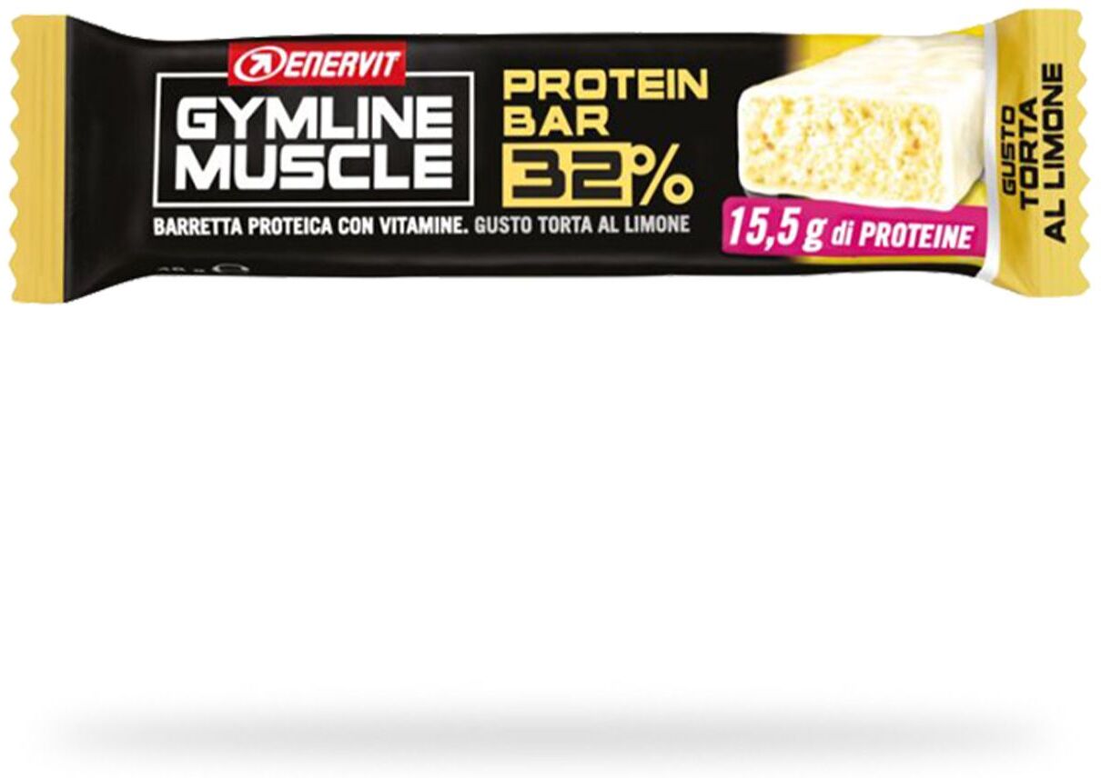 Enervit Gymline Barretta Proteica 32% Gusto Torta Al Limone 48g