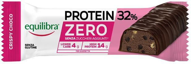 Equilibra Protein 32% Zero Crispy Choco Barretta 45g