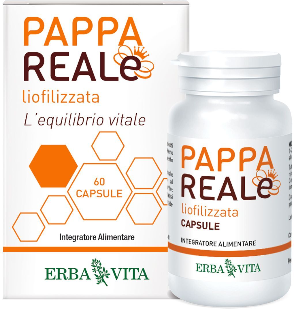 Erba Vita Pappa Reale Integratore Difese Immunitarie 60 Capsule