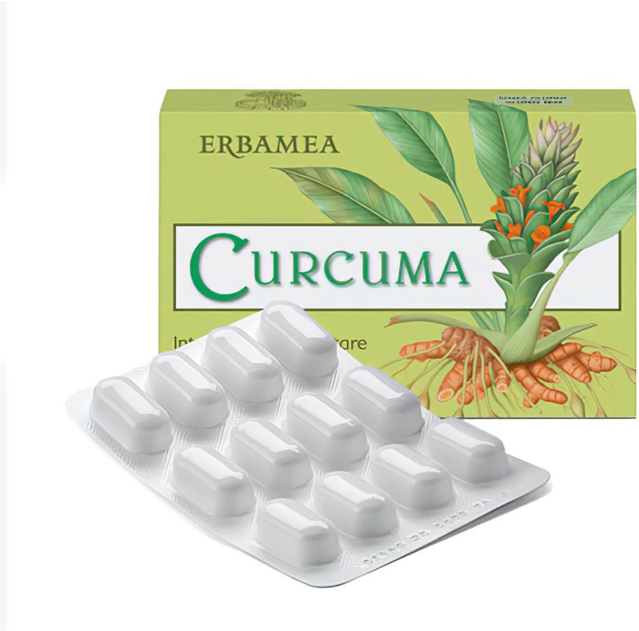 Erbamea Curcuma Integratore Antiossidante 24 Capsule