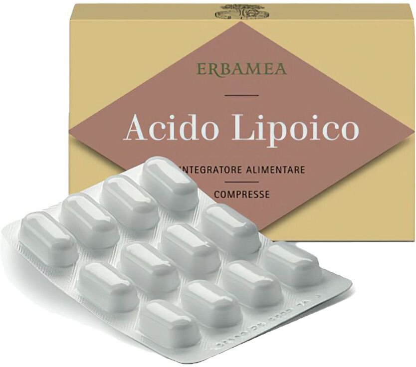 Erbamea Acido Lipoico Integratore Metabolico 24 Compresse