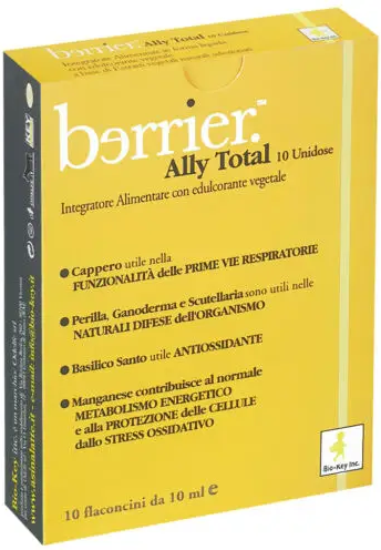 BIO + Berrier Ally Total Integratore 10 Flaconcini 10ml