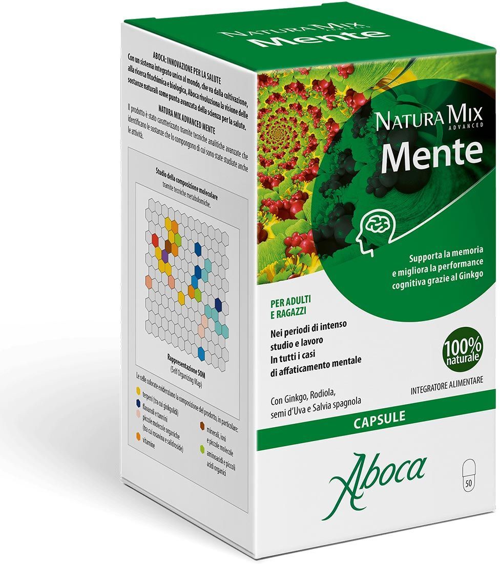 Aboca Natura Mix Advanced Mente 50 Opercoli