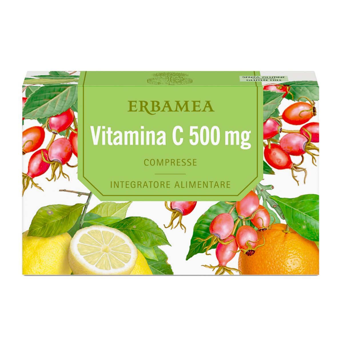 Erbamea Vitamina C 500 Integratore Difese Immunitarie Bustine 114g