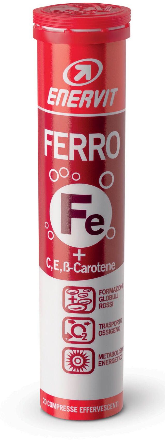 Enervit Ferro Integratore Ferro E Vitamine 20 Tavolette Effervescenti