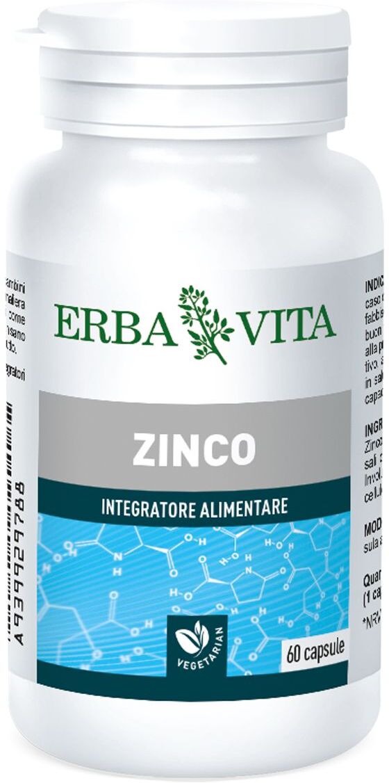 Erba Vita Zinco Integratore 60 Capsule