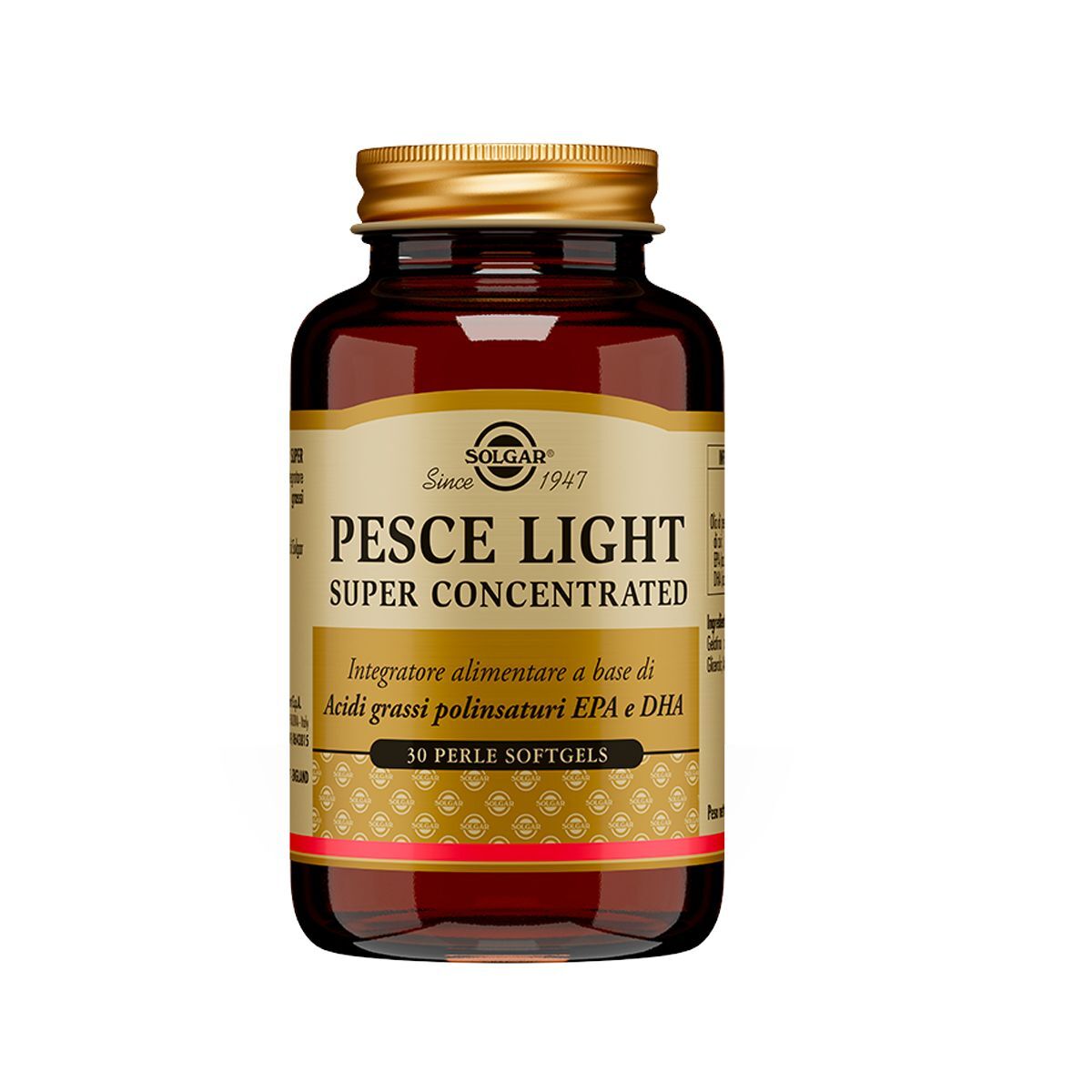 Solgar Pesce Light Super Concentrato Integratore Di Acidi Grassi 30 Perle