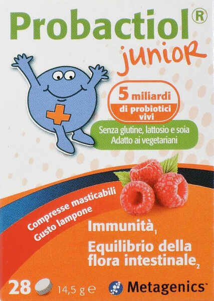 Metagenics Probactiol Junior 5 Miliardi Integratore Probiotico 28 Compresse