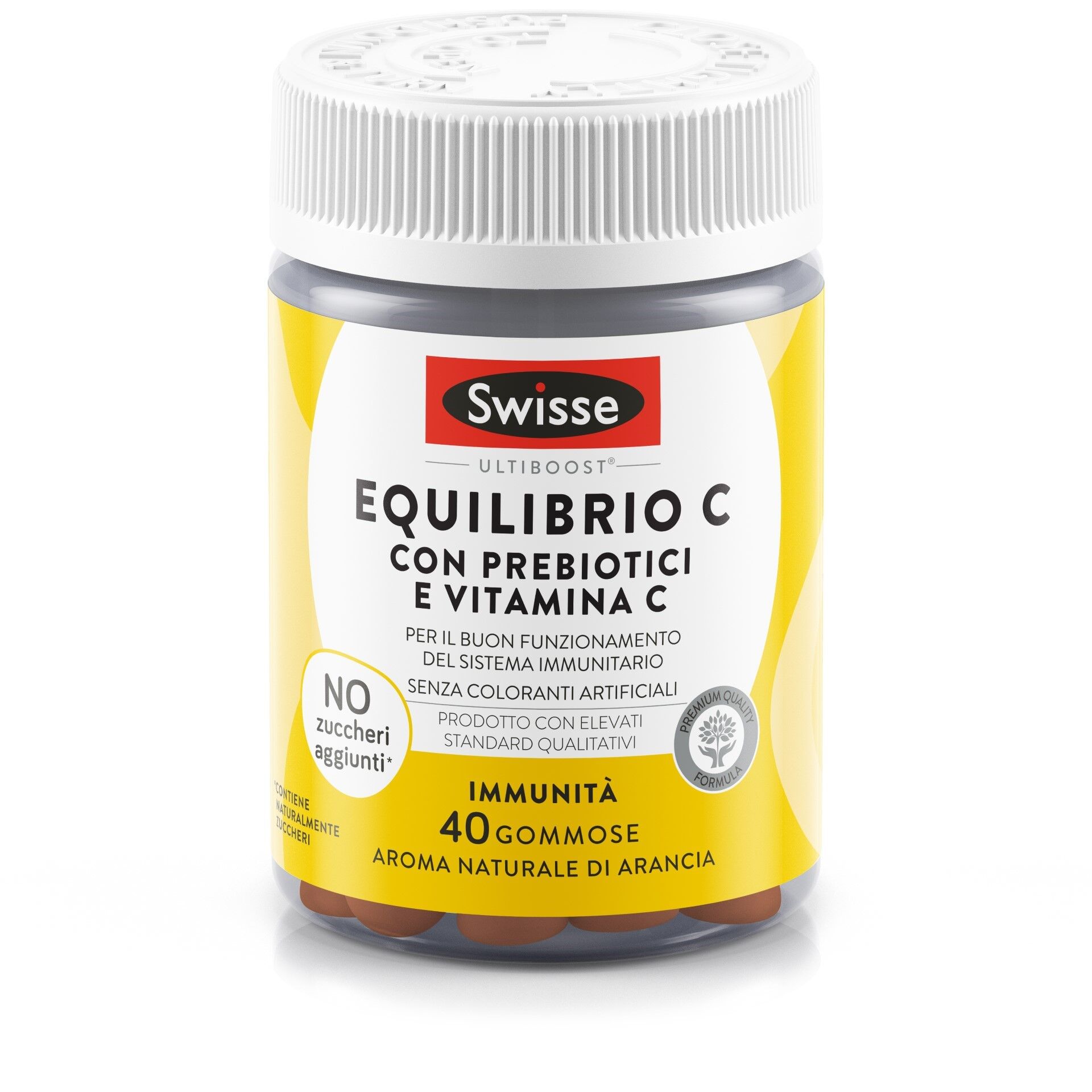 Swisse Equilibrio C Integratore Con Probiotici E Vitamina C 40 Gommose