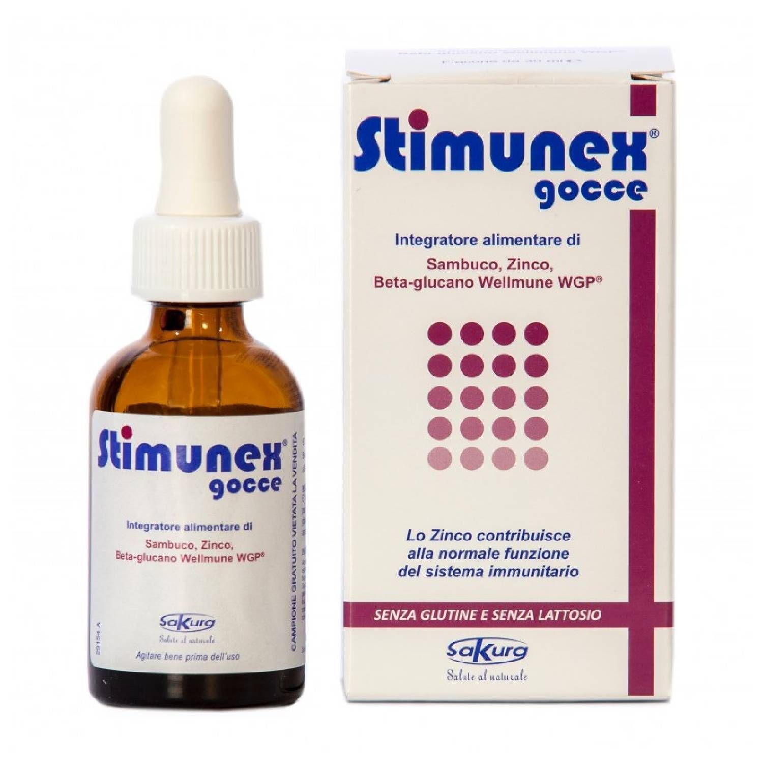 Sakura Stimunex Gocce Integratore Difese Immunitarie 30ml