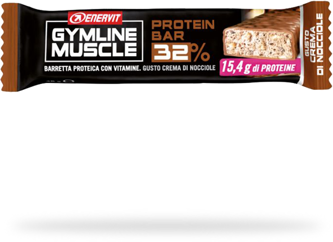 Enervit Gymline Barretta Proteica 32% Gusto Crema Di Nocciole 48g