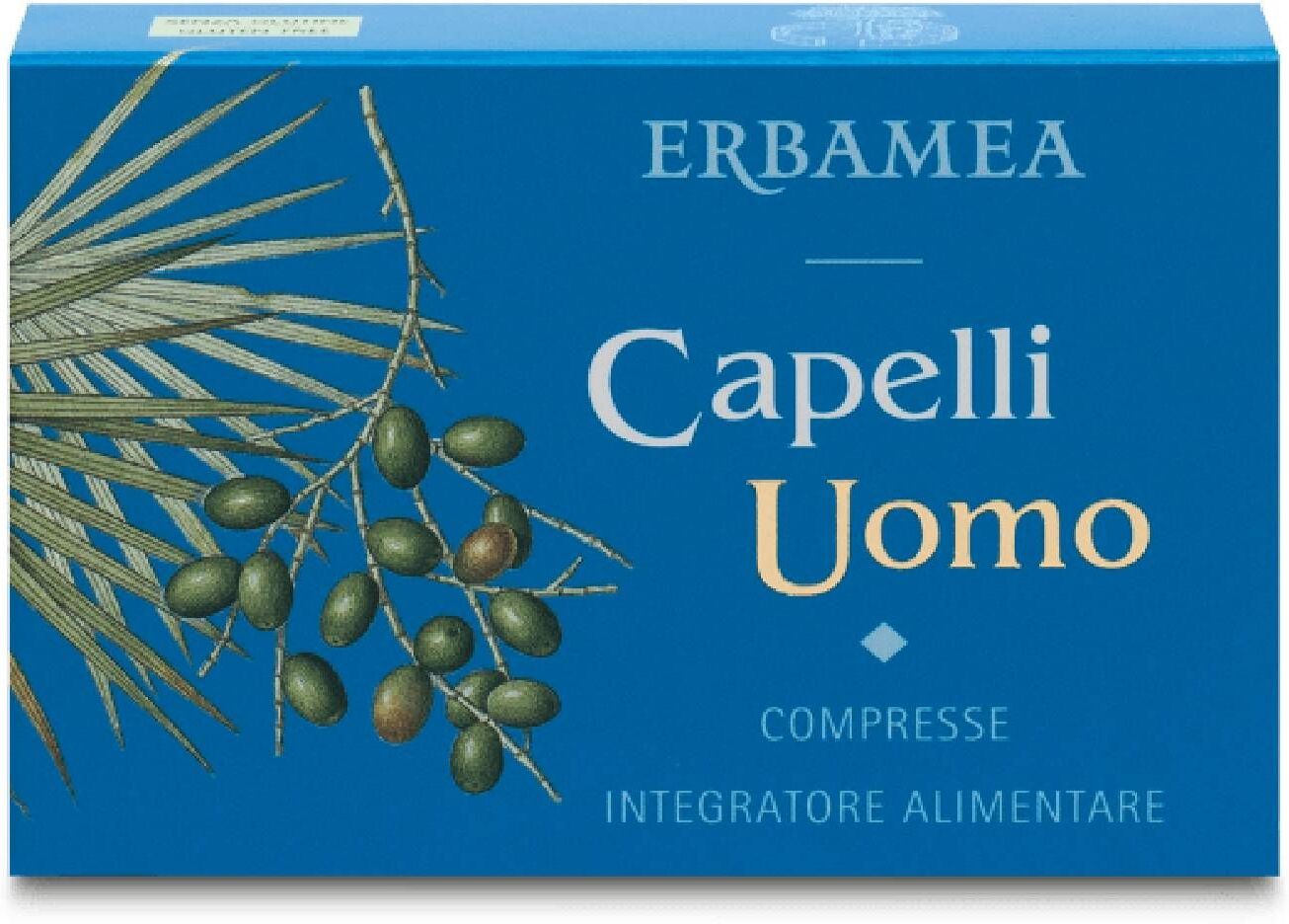 Erbamea Capelli Uomo Integratore Benessere Capelli 24 Compresse