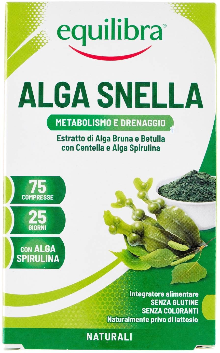 Equilibra Alga Snella Integratore Dimagrante 75 Compresse