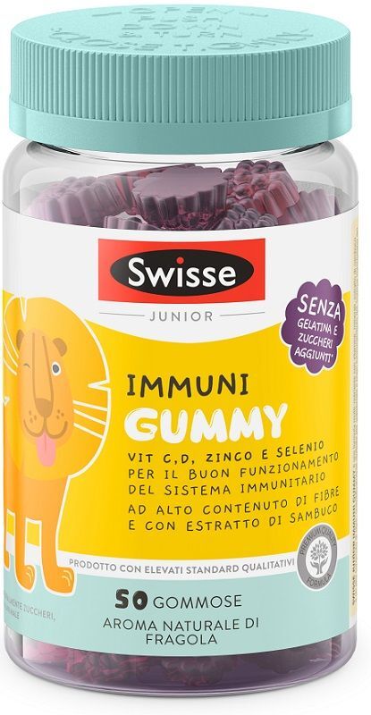 Swisse Junior Immuni Gummy Integratore 50 Gommose