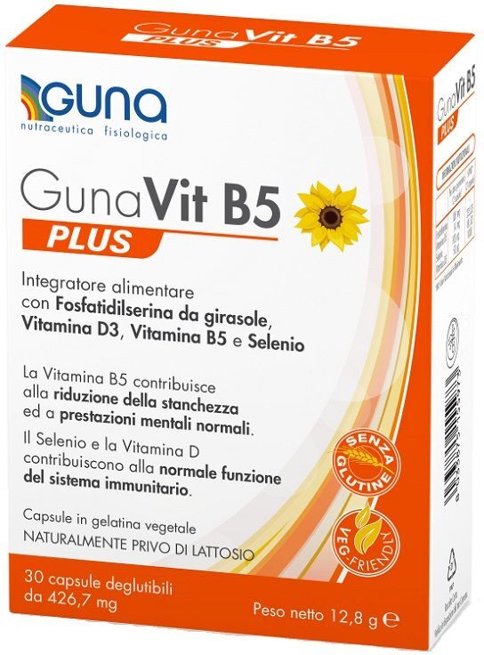 Guna Gunavit B5 Plus Integratore 30 Capsule