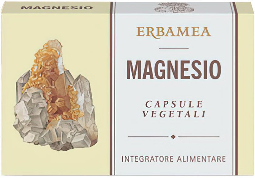 Erbamea Magnesio Integratore Stress 24 Capsule