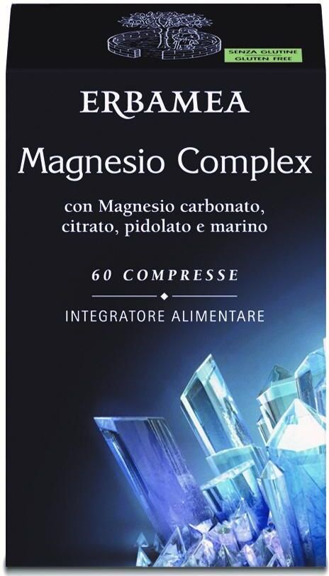 Erbamea Magnesio Complex Integratore Sistema Nervoso 60 Compresse