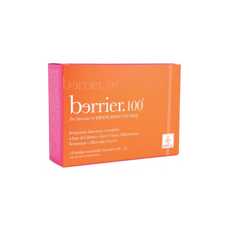 BIO + key Berrier 100 Integratore Difese Immunitarie 14 Bustine Orosolubili Monodose