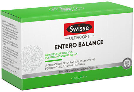 Swisse Entero Balance Liquido Integratore Alimentare 10 Flaconcini