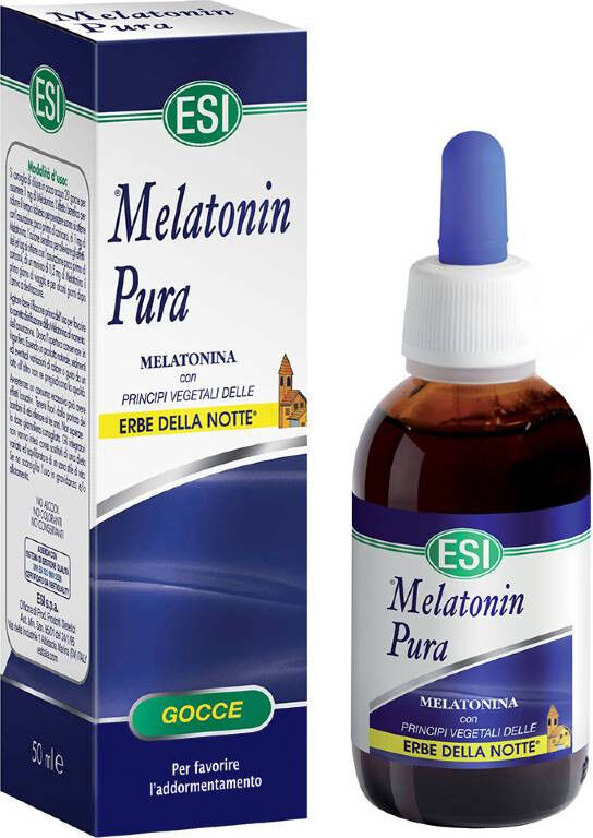 Esi Melatonin Pura Gocce Erbe Notte 50ml