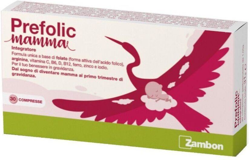 Zambon Prefolic Mamma Integratore Gravidanza 30 Compresse