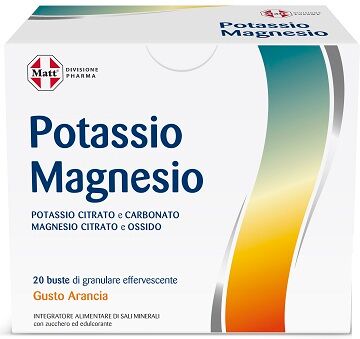 A&d Spa Gruppo Alimentare Diet Matt Pharma K/mg 20 Buste