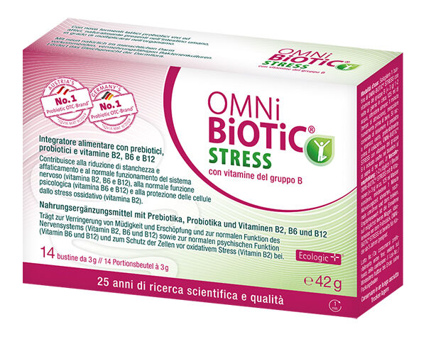 Istituto Allergosan Italia Omni Biotic Stress Vit B14bust