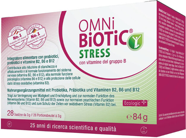 Institut Allergosan Gmbh Omni Biotic Stress Vit B28bust