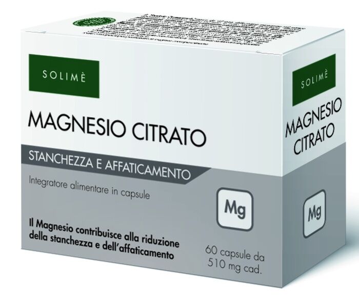 Solime' Srl Magnesio Citrato Bibasico60cps