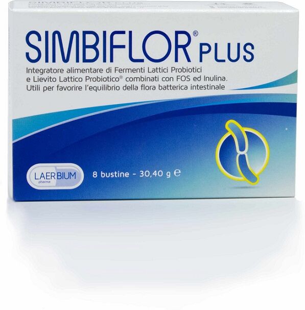 Laerbium Pharma Srl Simbiflor Plus 8 Bustine- Integratore Per L’intestino