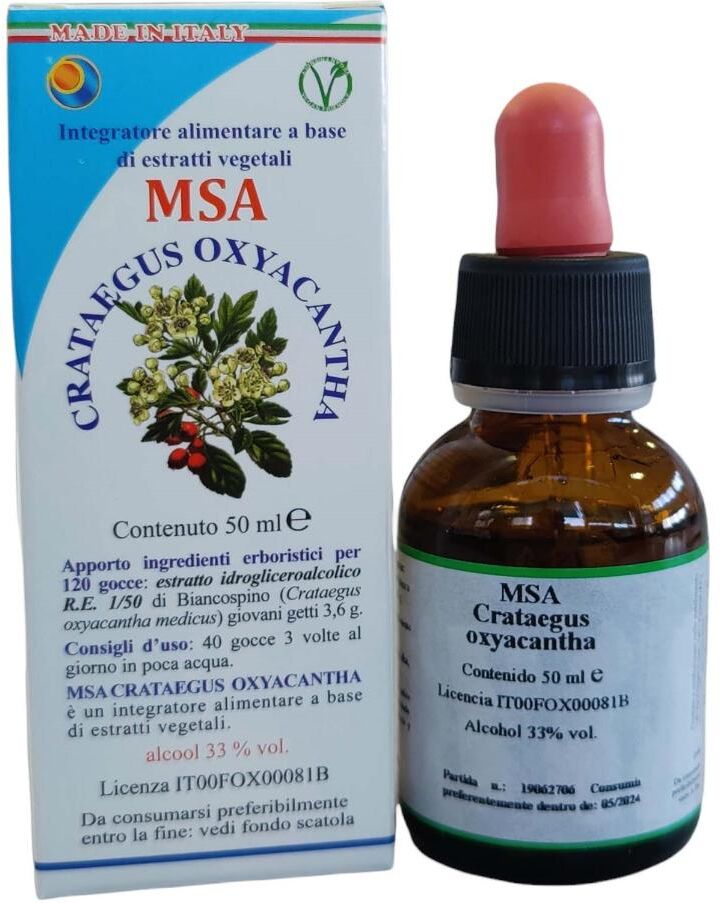 Herboplanet Msa Crataegus Oxyaca 50ml